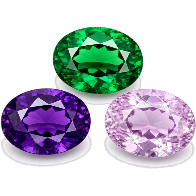 Semi precious gemstones