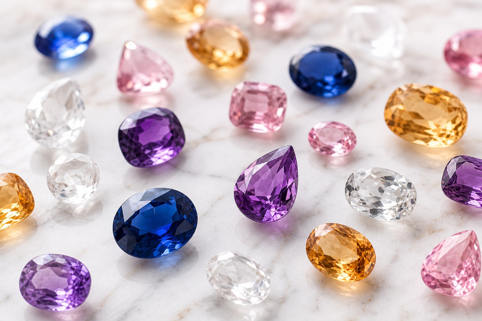 Premium gemstones from Deeksha Gems